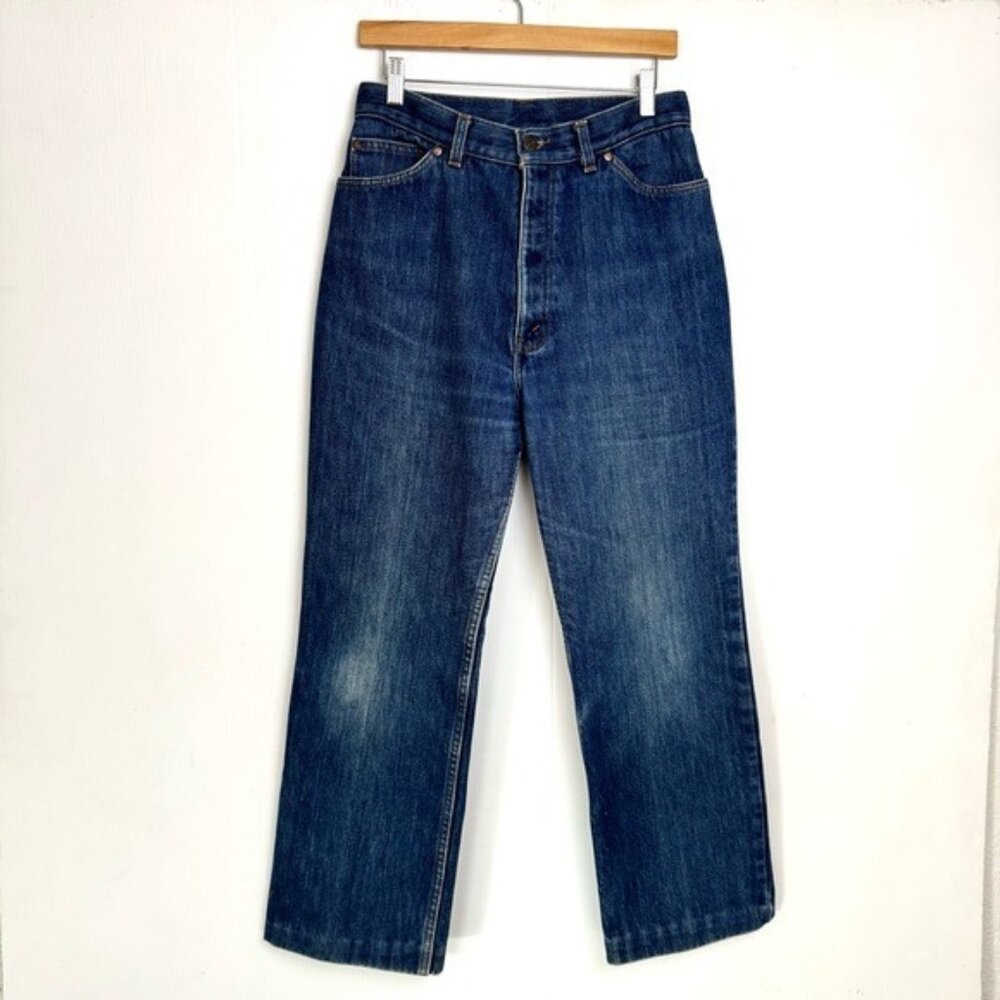 Levis Fleece Lined Jeans 39203 2517 Womens Size 10 USA Orange Tab vintage